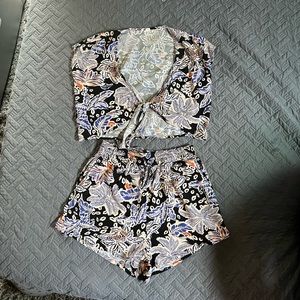 Spring/Summer Co-ord Short sleeve top and Shorts